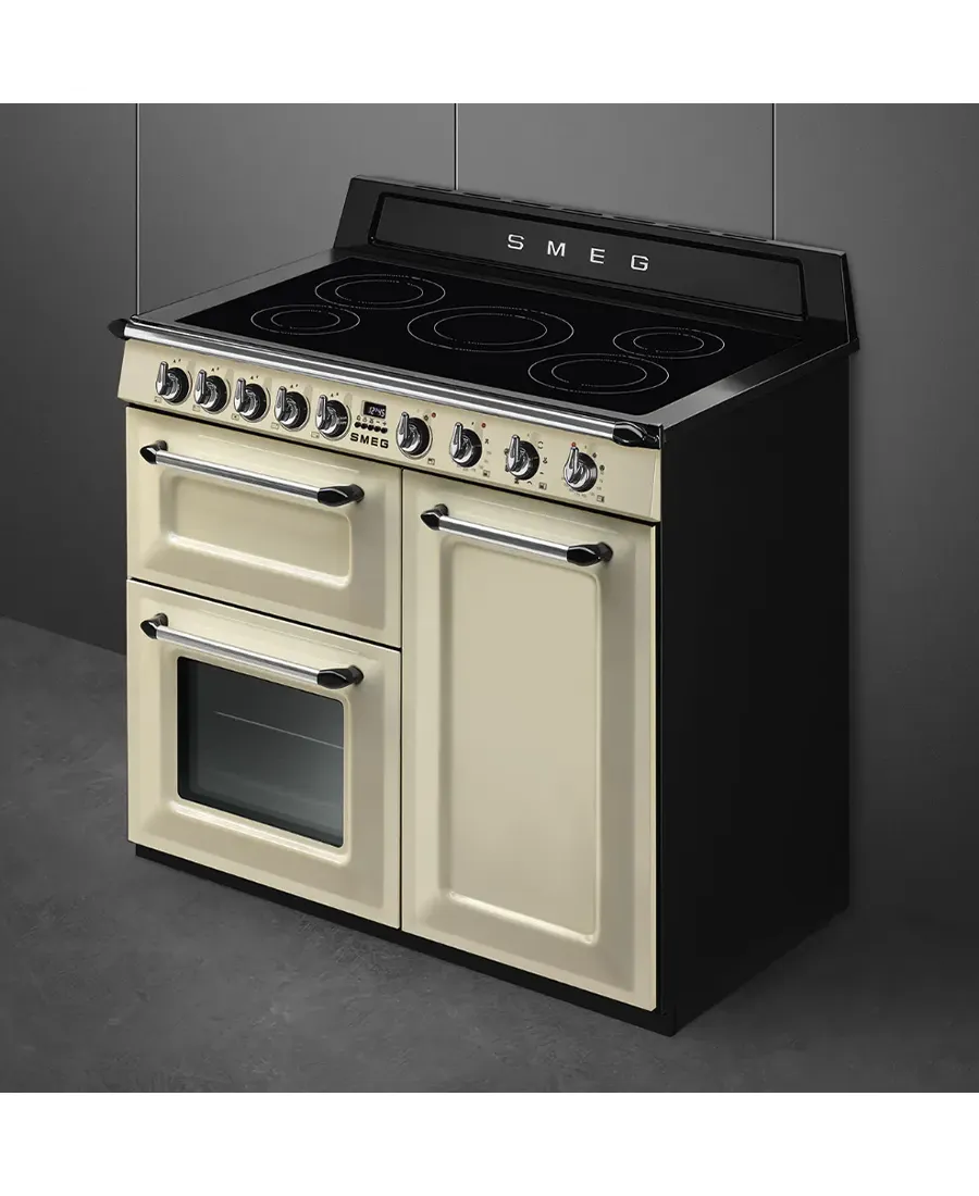 100cm Victoria Range Cooker with Induction Hob | Cream