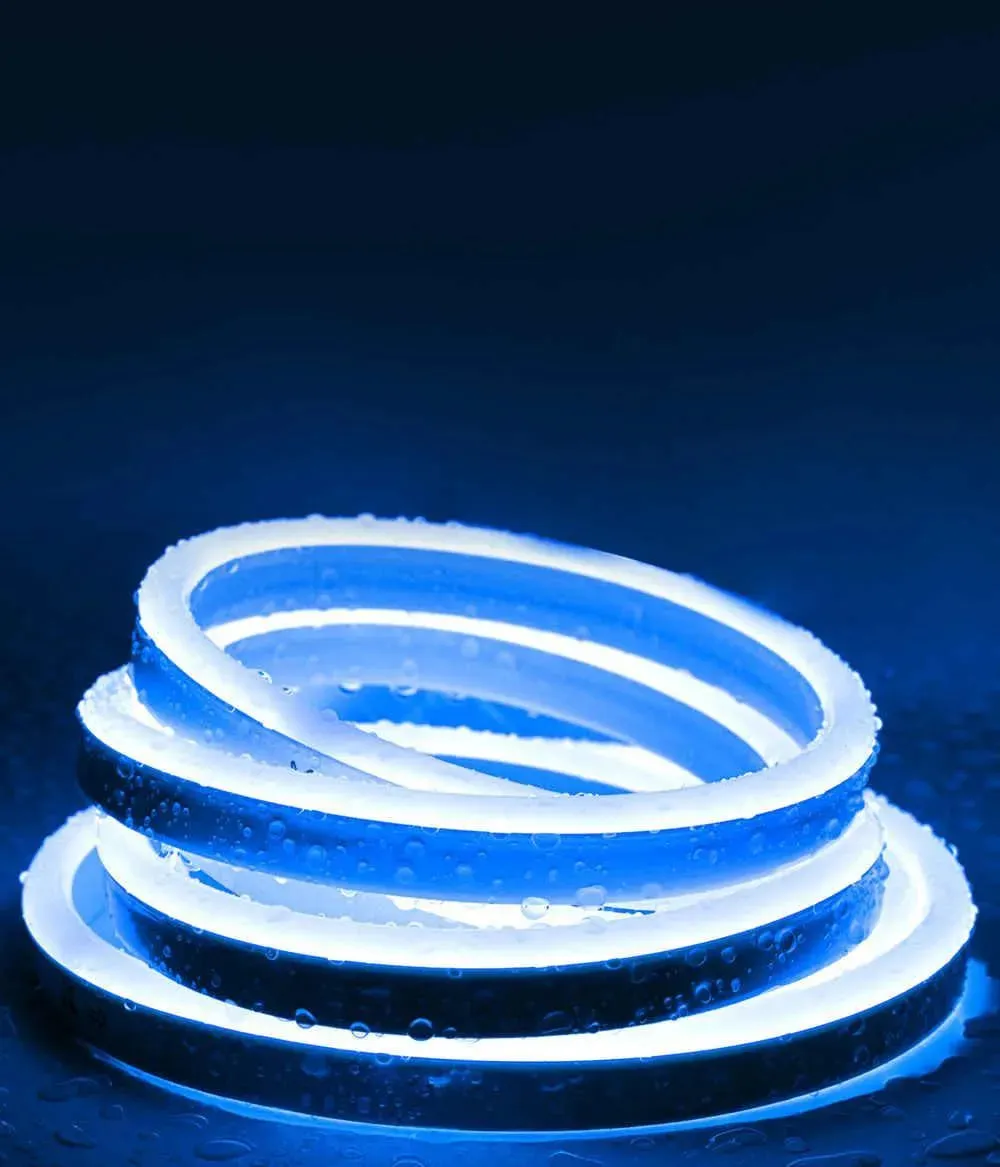 110V Eco Blue Led Neon Rope Light Medium-Priced Energy Efficient 189Lumens/M