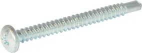 12-14 x 2 Phillips Pan Self Drill Screw Zinc Plated