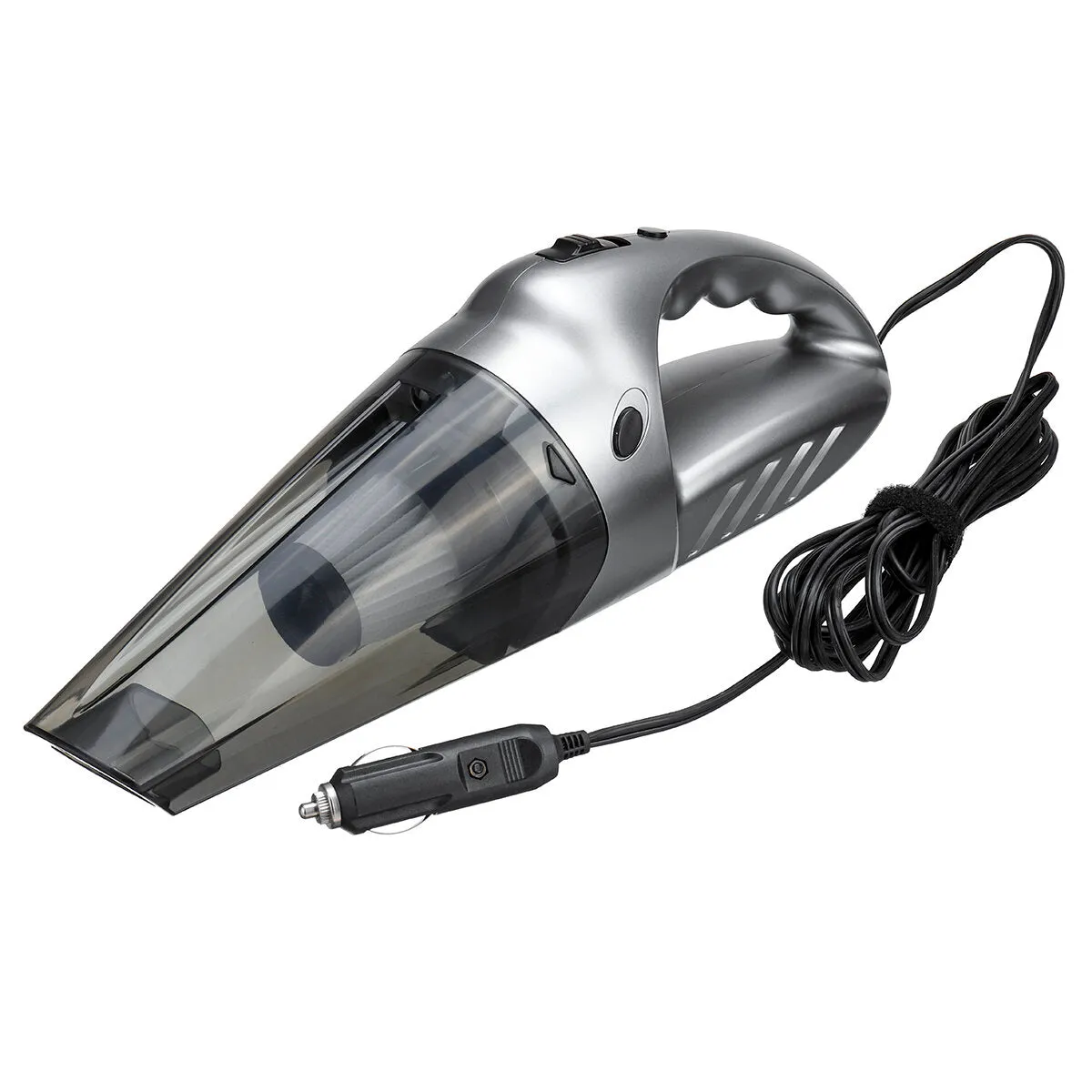 120W Portable Auto Car Handheld Vacuum Cleaner Duster Wet & Dry Dirt Suction with LED Light