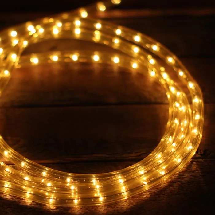 1/2" Yellow Incandescent Rope Lights