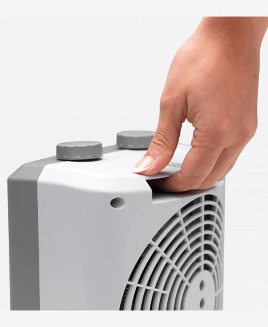 2kW Upright Fan Heater with Cool Air Option