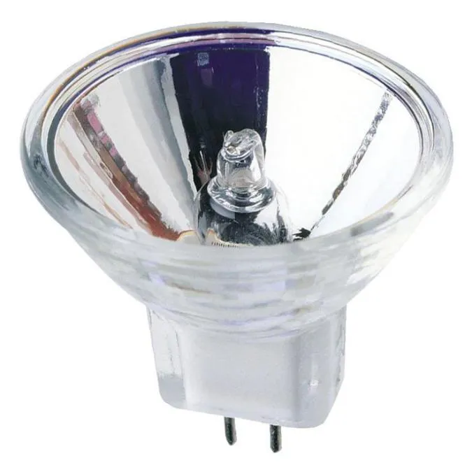 35 Watt MR11 Halogen Low Voltage Narrow Flood Clear Lens GU4 Base, 12 Volt, Card