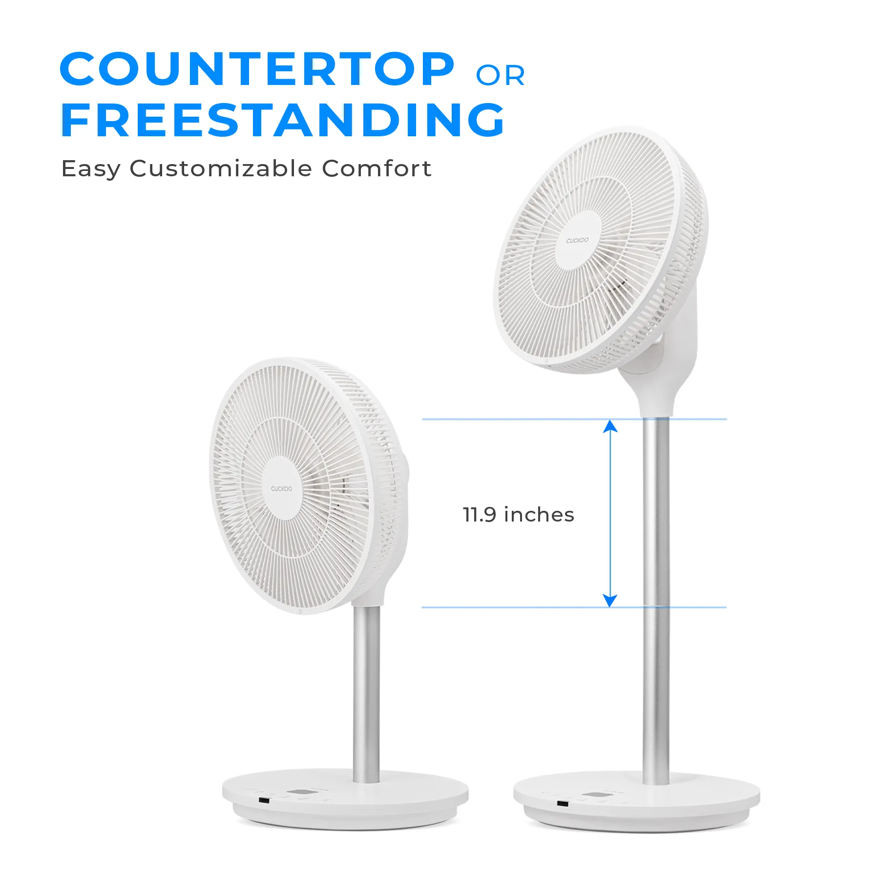 360° Rotation Air Circulator Fan (CF-AC1410WH)