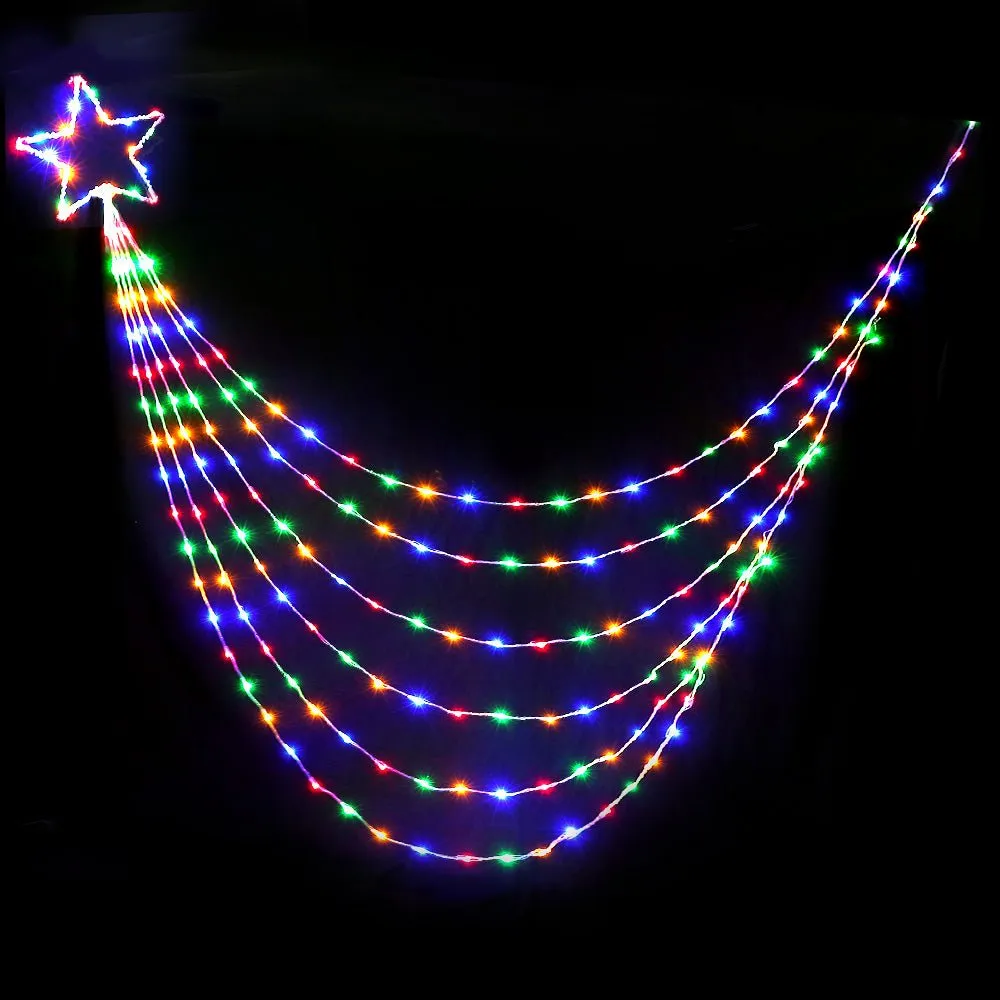 3M Christmas Curtain Fairy Lights String 480 LED Party Wedding