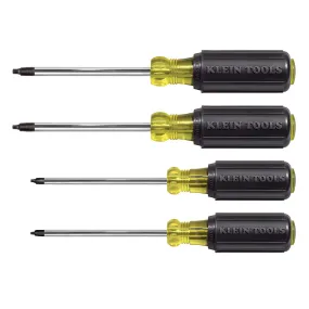 4 Piece Square Recess Screwdriver Set