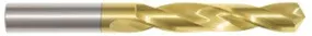 450-102969A: 0.2969 (19/64), Jobber Length Carbide Twist Drill- 118 deg, TiN, USA