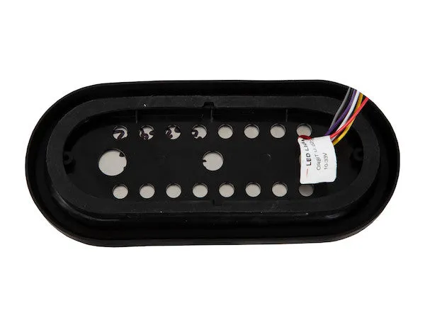 5626432 - COMBINATION 6 INCH LED STOP/TURN/TAIL, BACKUP, AND AMBER STROBE LIGHT