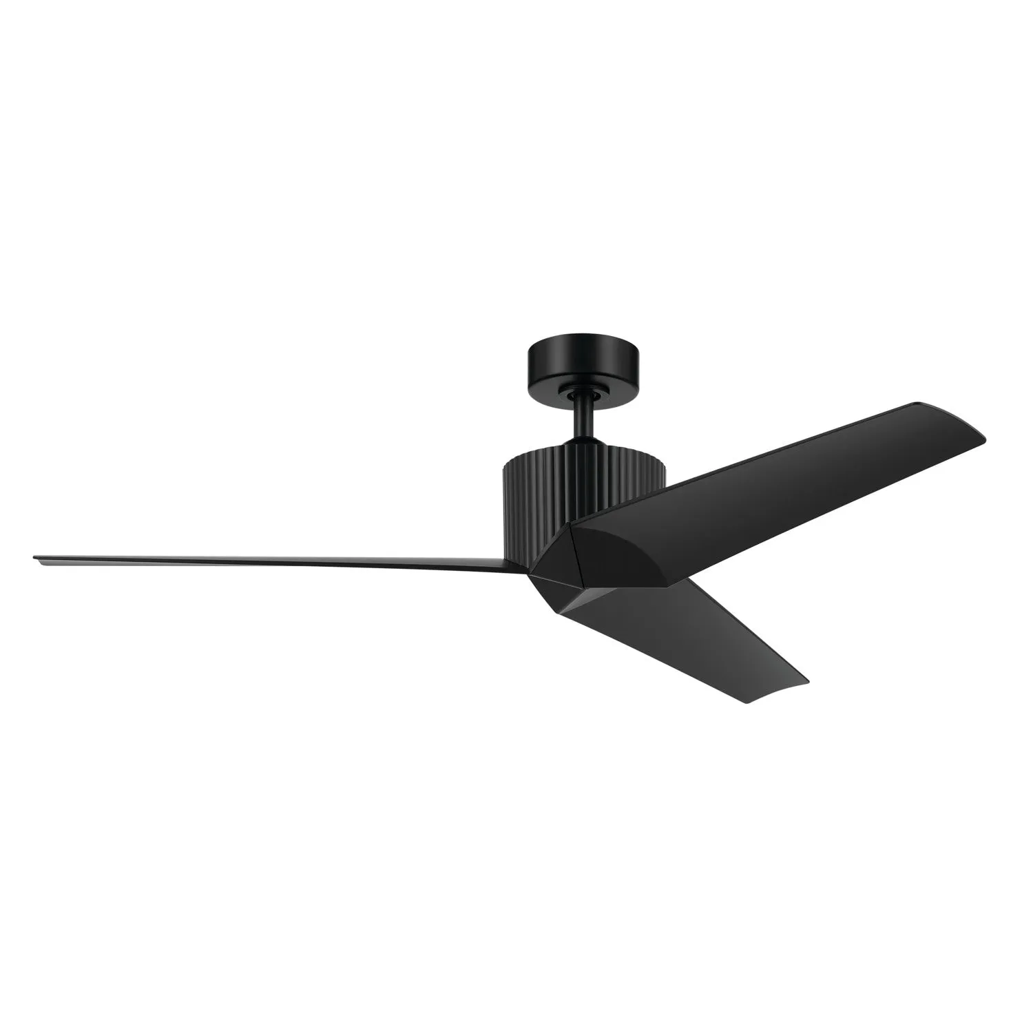 56"Ceiling Fan from the Almere Collection in Satin Black Finish by Kichler