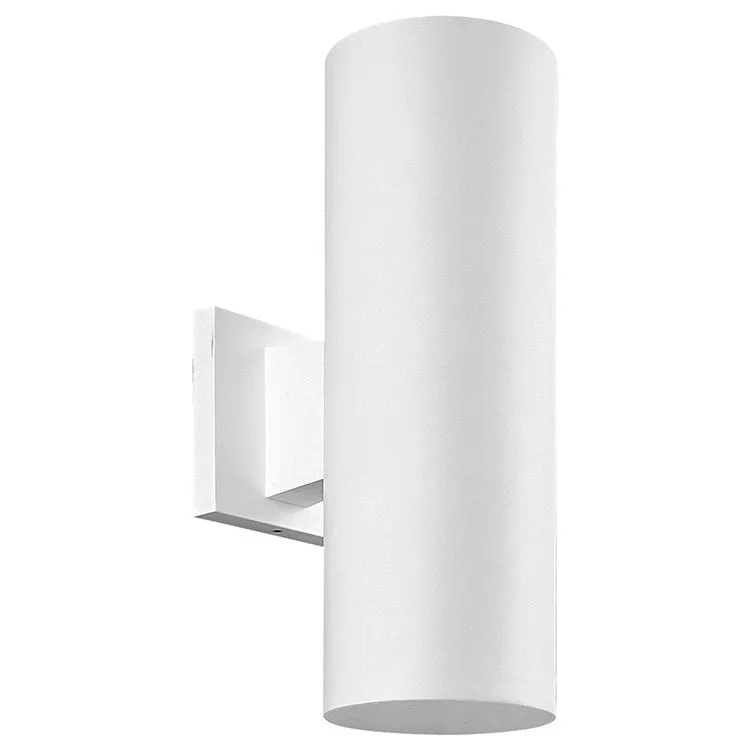 5" Cylindrical Two-Light Polypropylene Wall Lantern