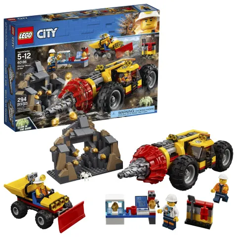 60186 LEGO® City Mining Mining Heavy Driller