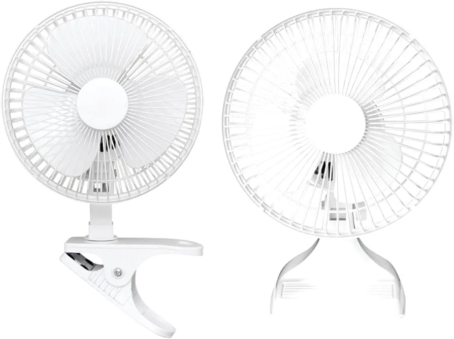 6" Convertible Personal Clip-on/ Table Fan