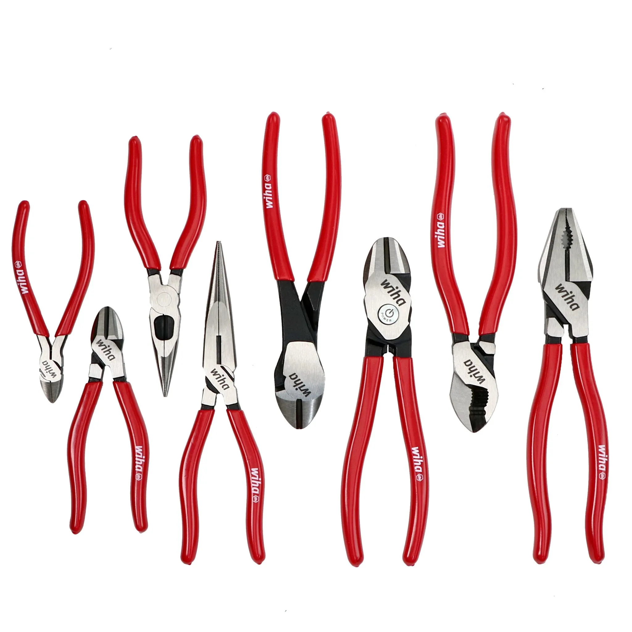 8 Piece Classic Grip Pliers and Cutters Tray Set