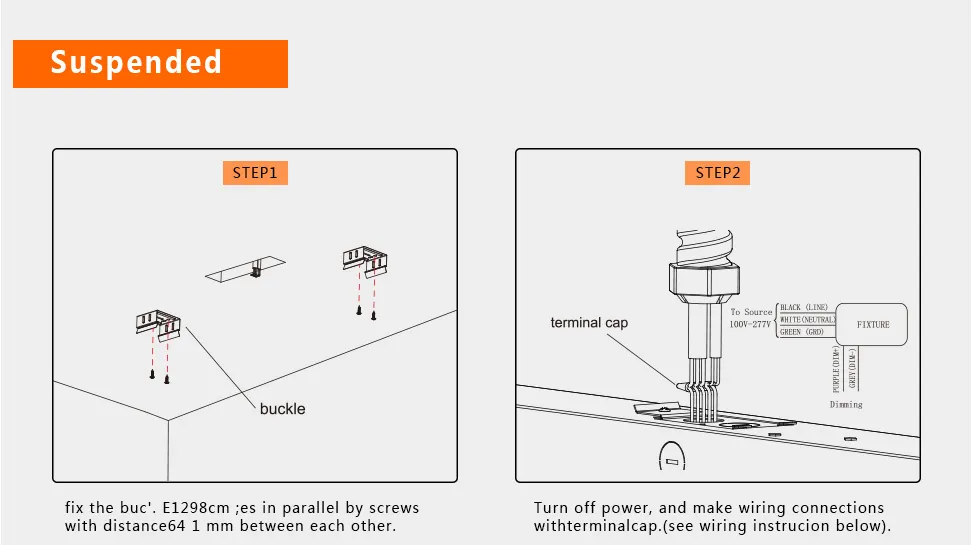 8ft Shop Light (4-PACK) WATTAGE SWITCHABLE (60W/70W/80W) 3CCT SWITCHABLE (3500K/4000K/5000K) Dimmable