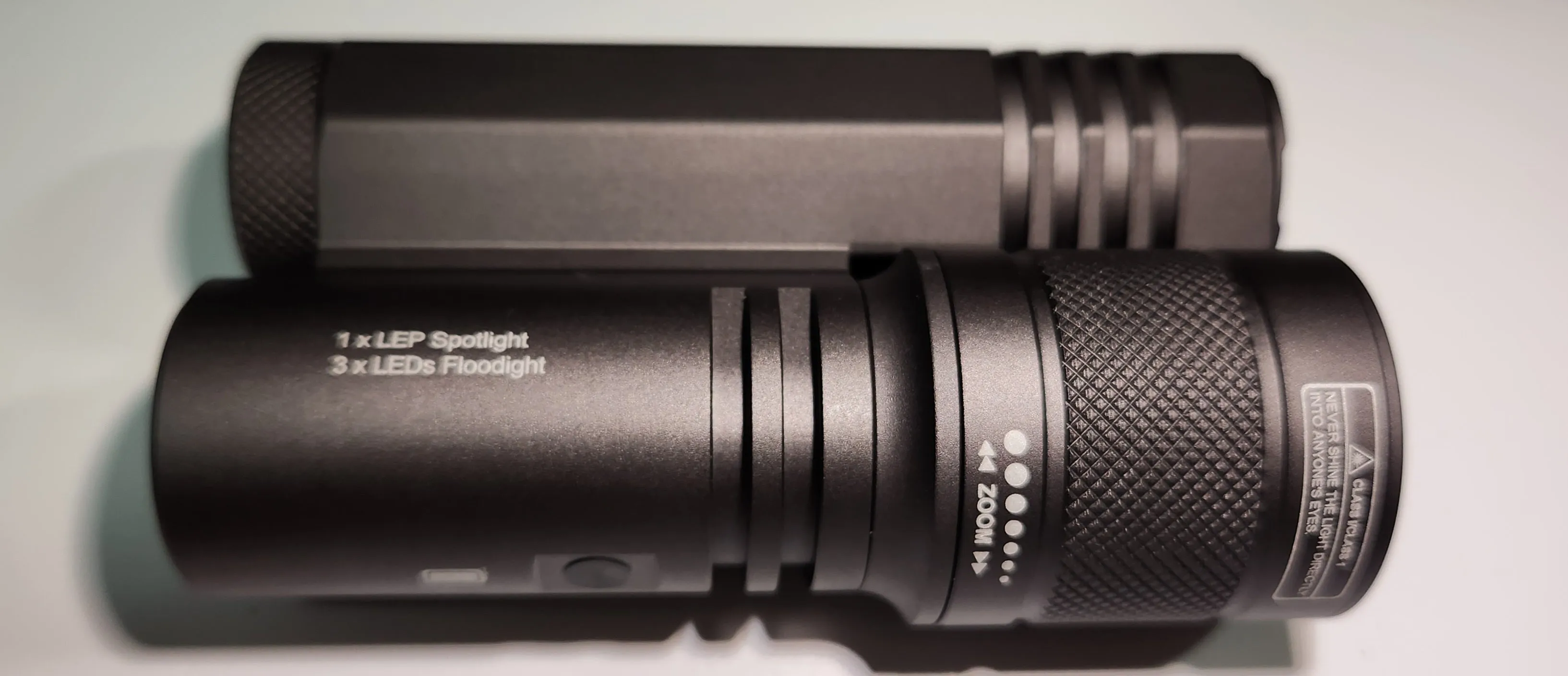 Acebeam Terminator M1 Dual Head LED LEP Flashlight (Limited Edition)