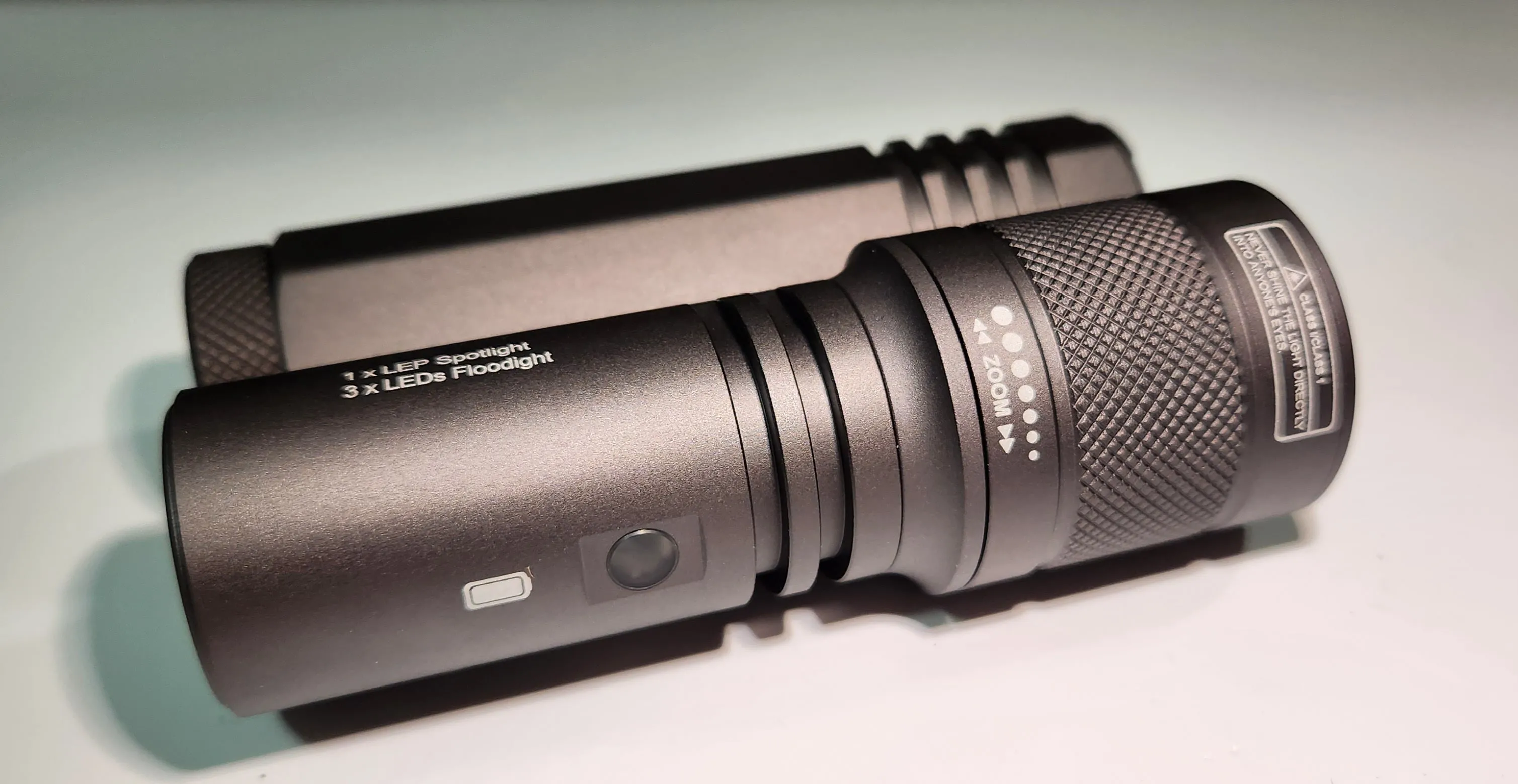 Acebeam Terminator M1 Dual Head LED LEP Flashlight (Limited Edition)