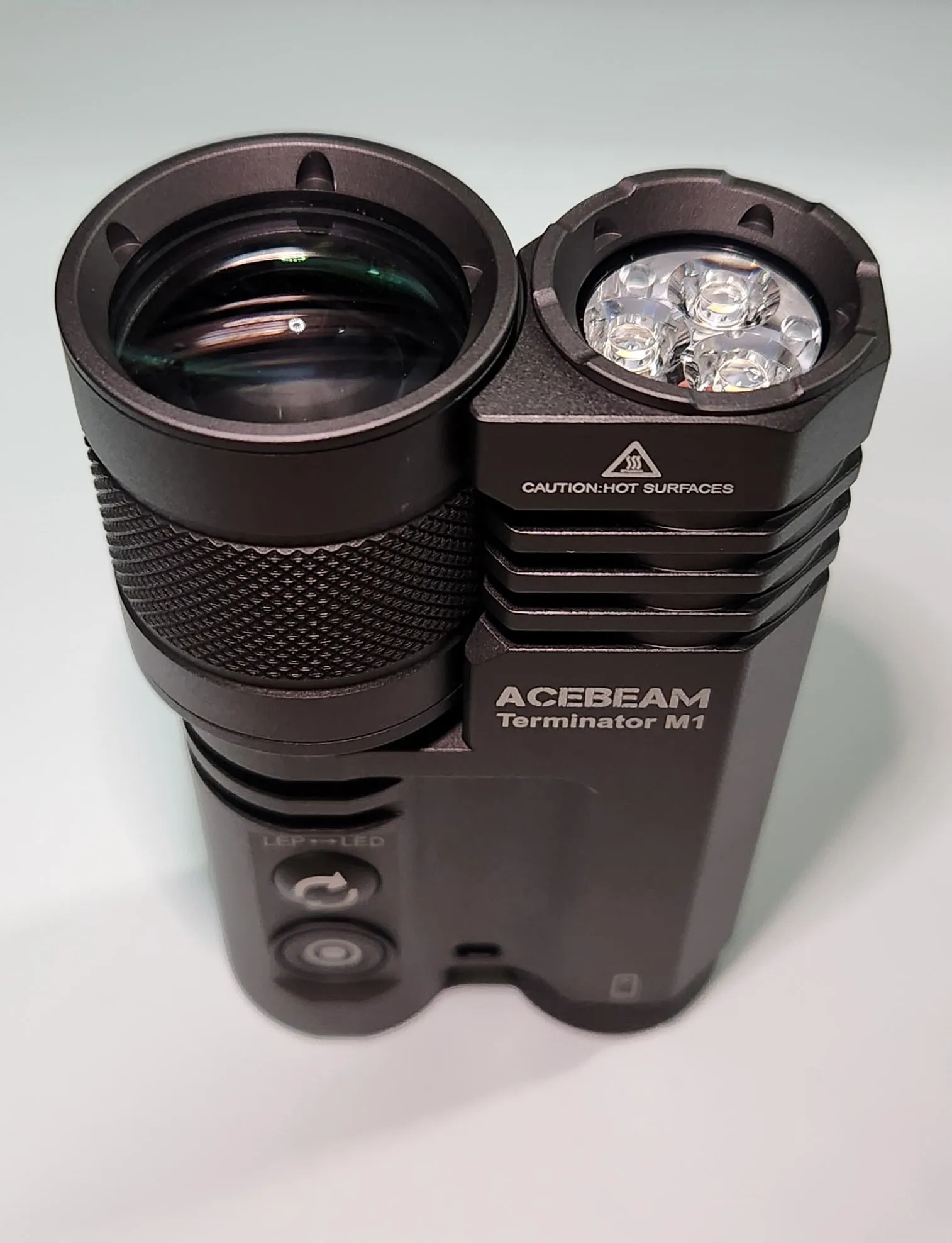 Acebeam Terminator M1 Dual Head LED LEP Flashlight (Limited Edition)