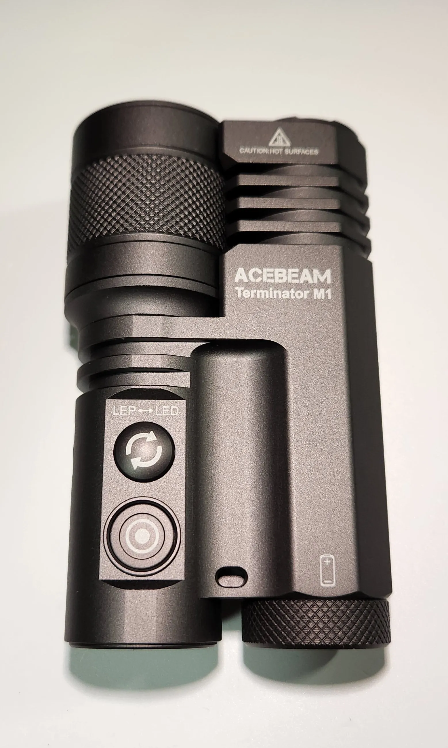 Acebeam Terminator M1 Dual Head LED LEP Flashlight (Limited Edition)