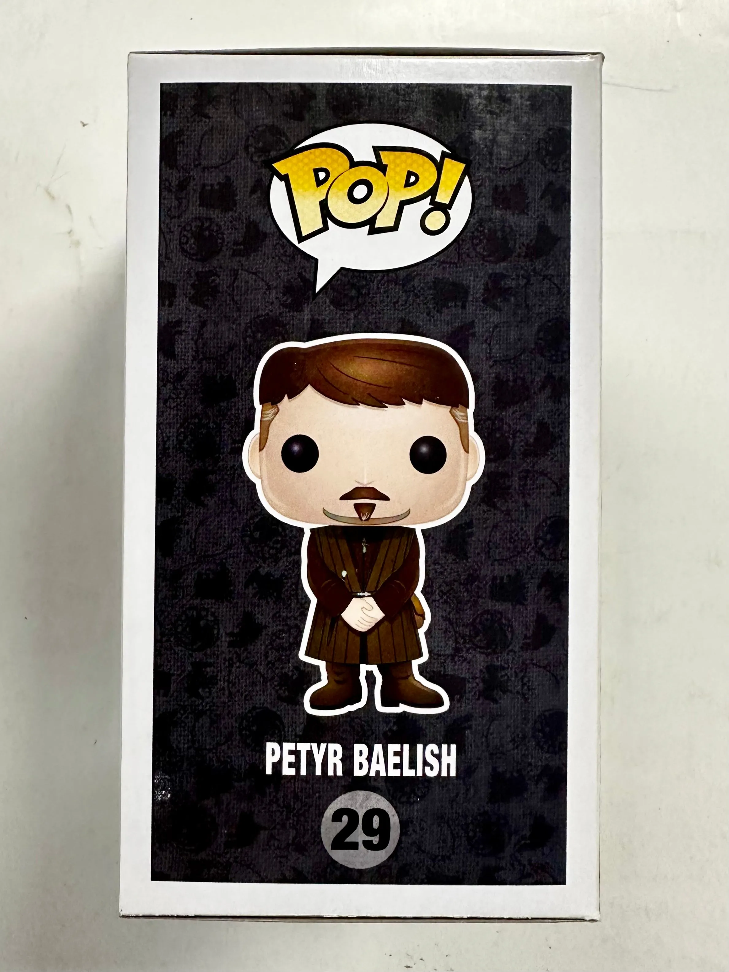 Aidan Gillen Signed Lord Petyr “Littlefinger” Baelish Funko Pop! #29 Game Of Thrones With JSA COA