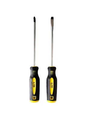 Aiko 6" Cushion Grip Screw Driver ( )/(-) | Model : SD-CG6150