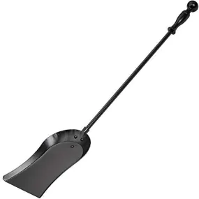 Amagabeli 26.5in Fireplace Ash Shovel Heavy Gauge Steel Fireplace Shovel Black Coal Shovel for Wood Stove Model Number BG430