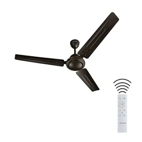 Anchor by Panasonic Penta Turbo High Speed BLDC Ceiling Fan with Remote | 5 Star Rated 1200mm (48 Inch) Ceiling Fan for Home (2 Yrs Warranty) (Smoke Brown, 14992SBR)