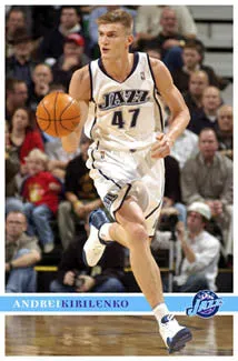 Andrei Kirilenko "Action" Utah Jazz Poster - Costacos 2005