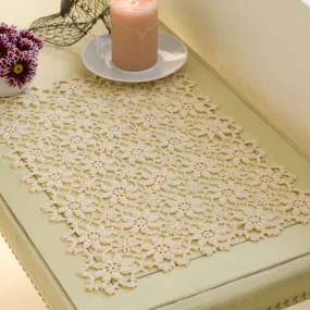 Aunt Lydia's Crochet Apple Blossom Placemat