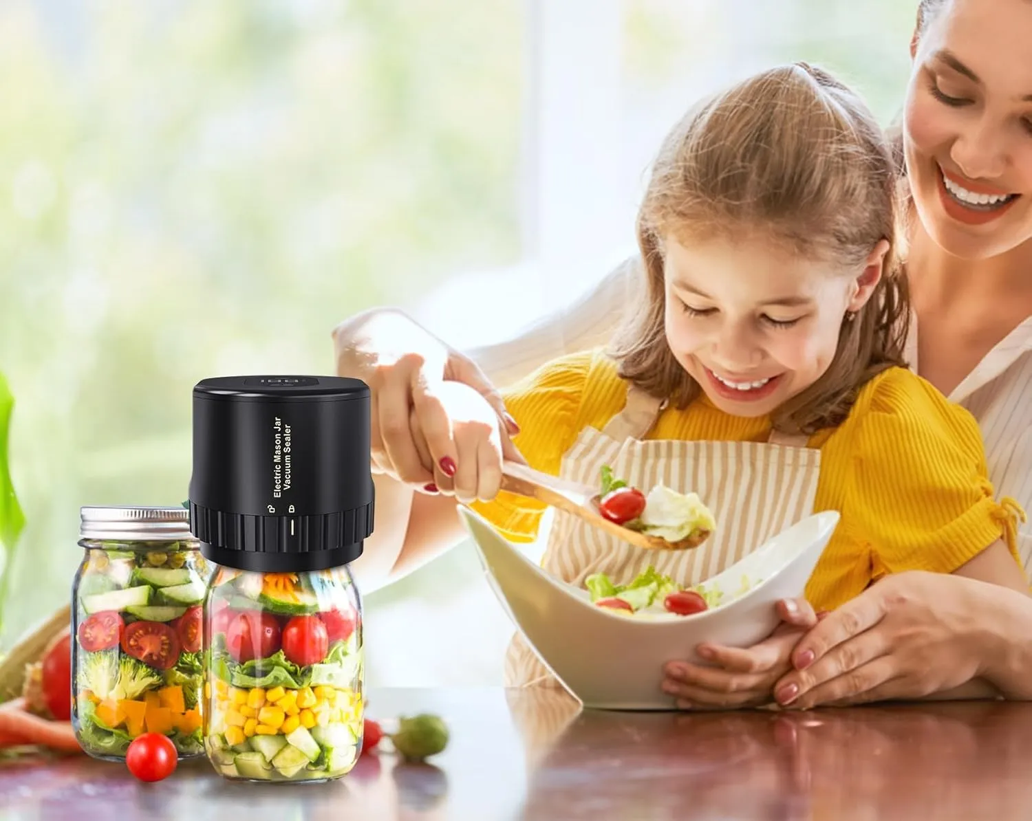 Automated Mason Jar Vacuum Sealer