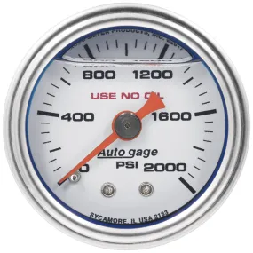 AutoMeter American Muscle Analog Gauges 1208