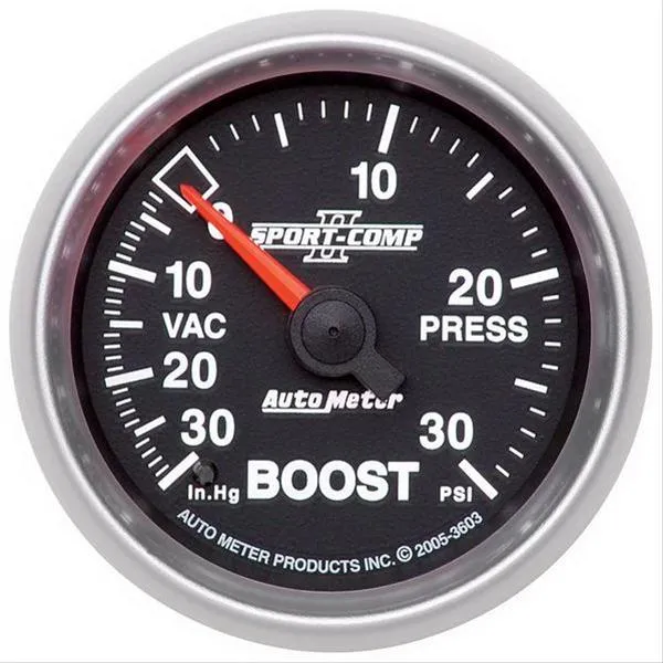 AutoMeter Sport-Comp II Analog Gauges 3603