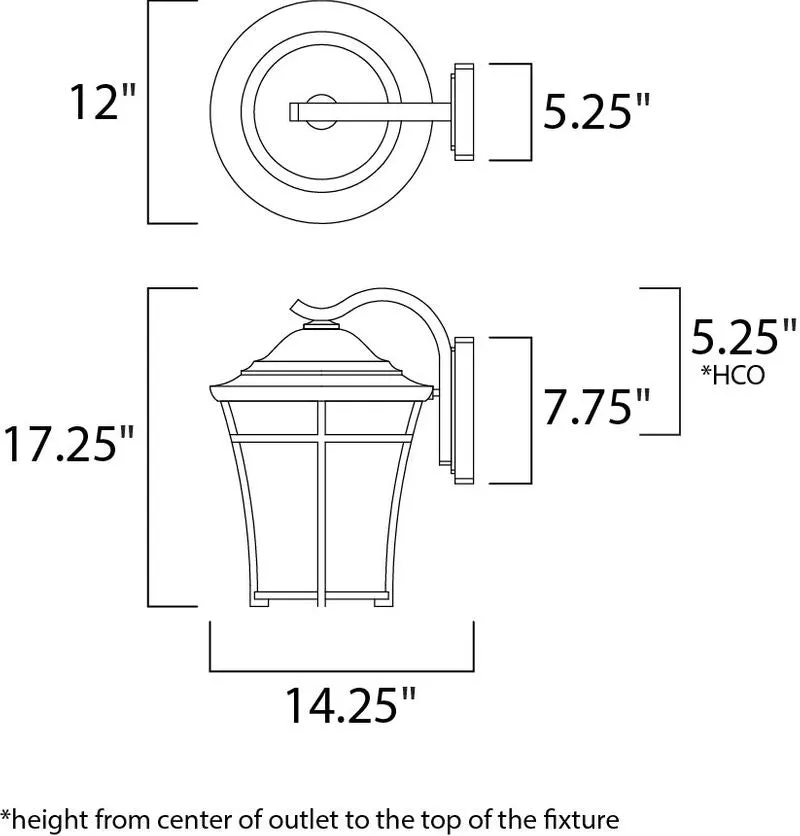 Balboa DC Outdoor Wall Sconce