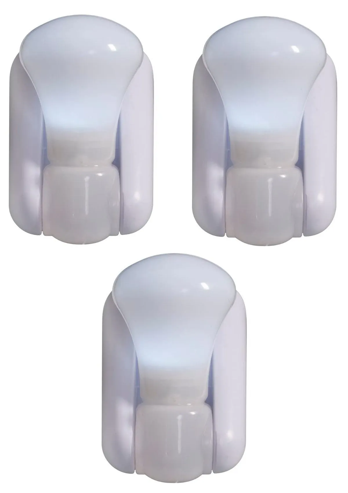 Battery Operated LED Pull-string Light Bulbs - Set of 3