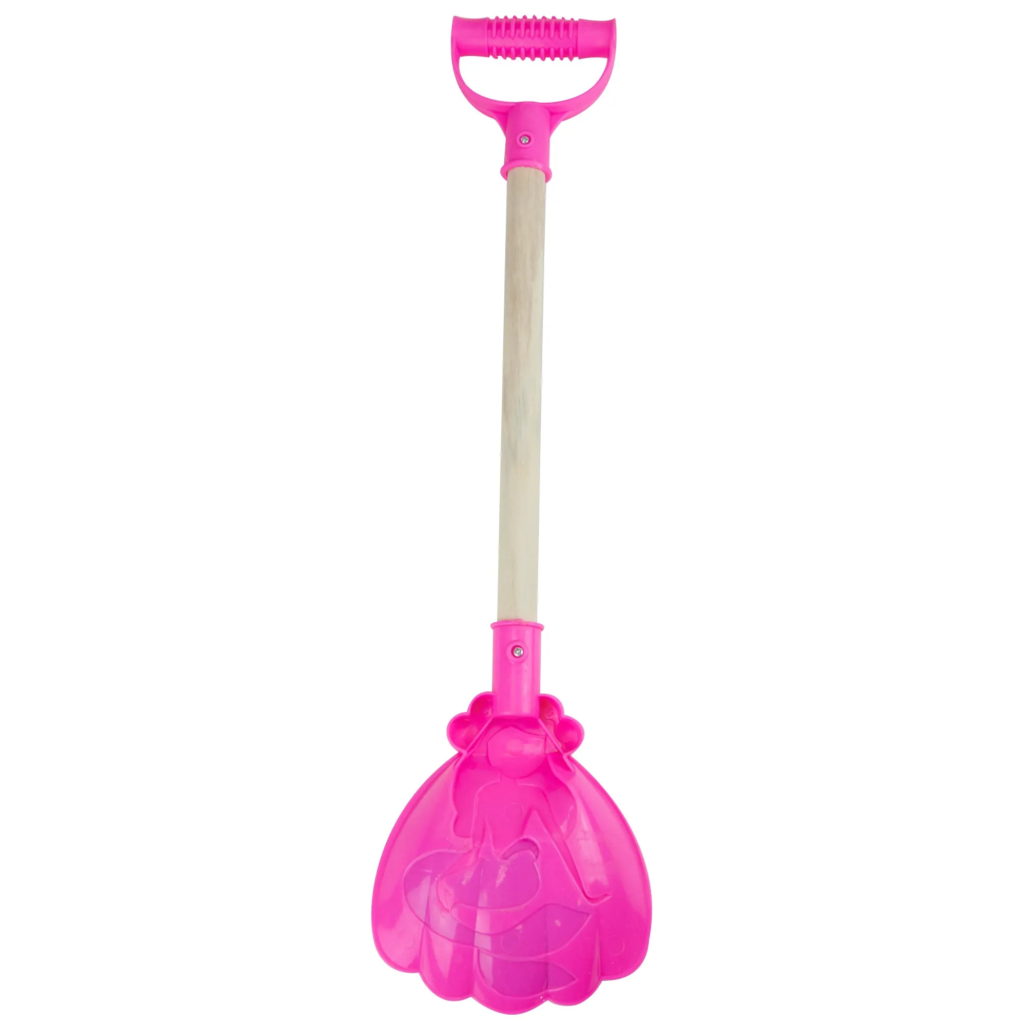 Beach Shovel With Wood Handle, Mermaid- Small