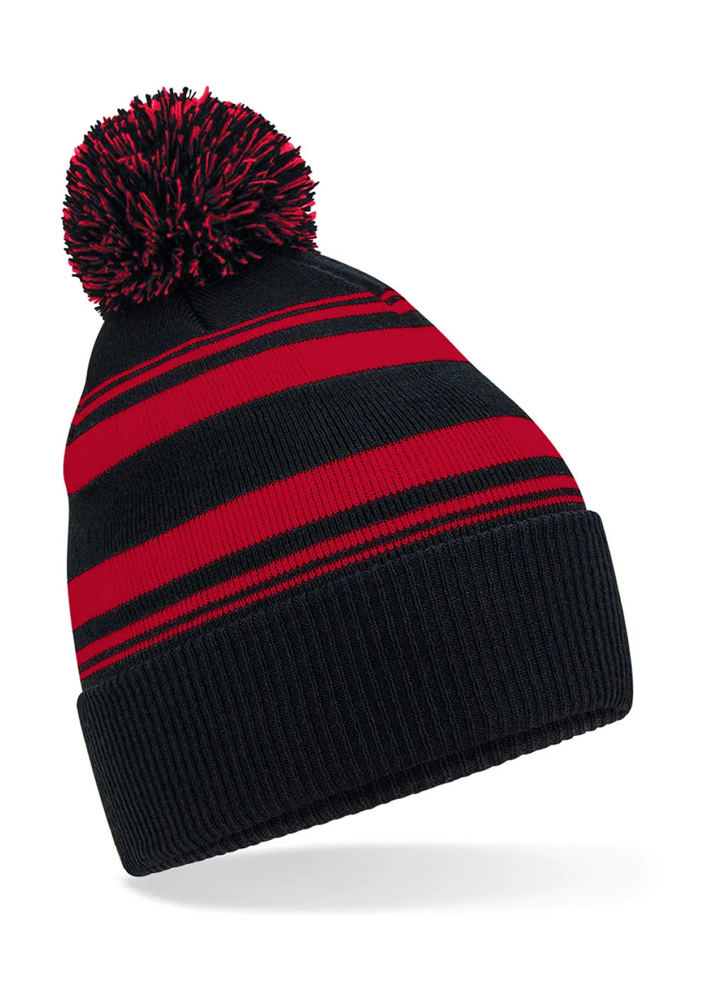 Beechfield 98469 - Striped Fan Beanie