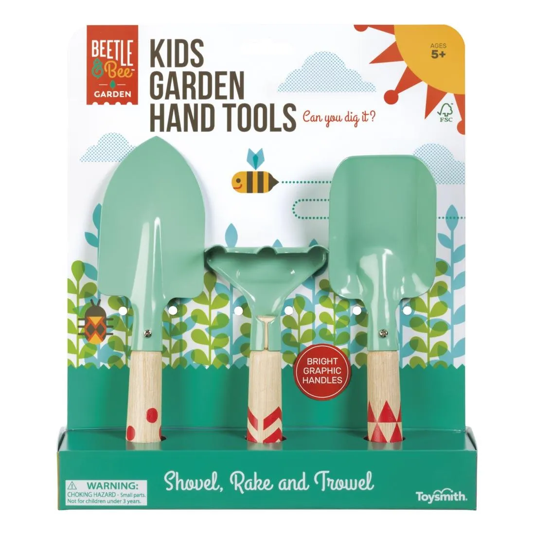 Beetle & Bee Kids Garden Hand Tools