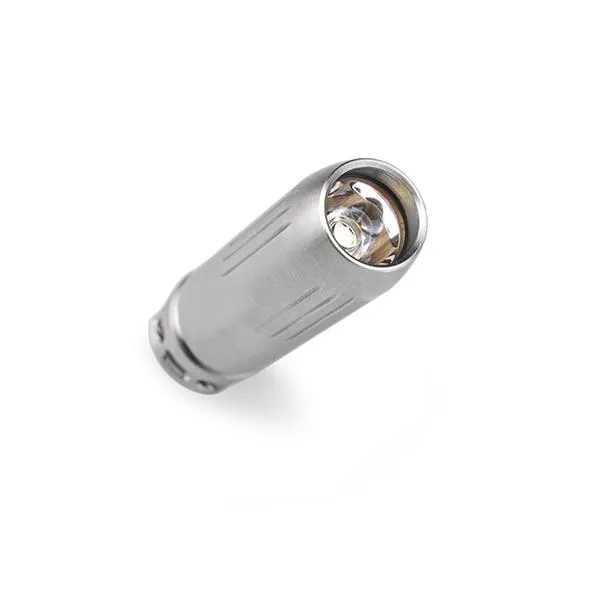 BL43 130 Lumens USB Rechargeable Titanium Mini Keychain Flashlight