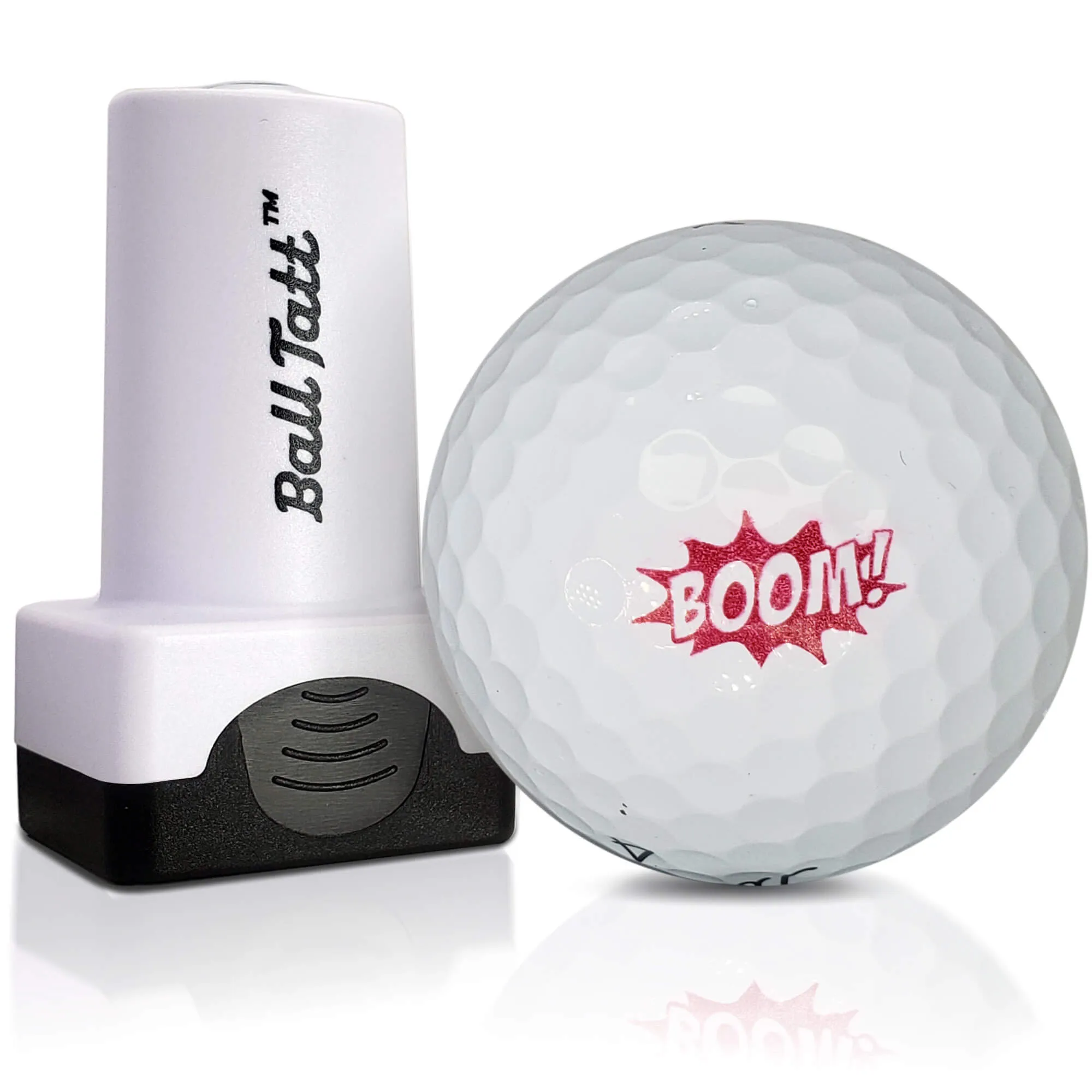 Boom Golf Ball Stamp