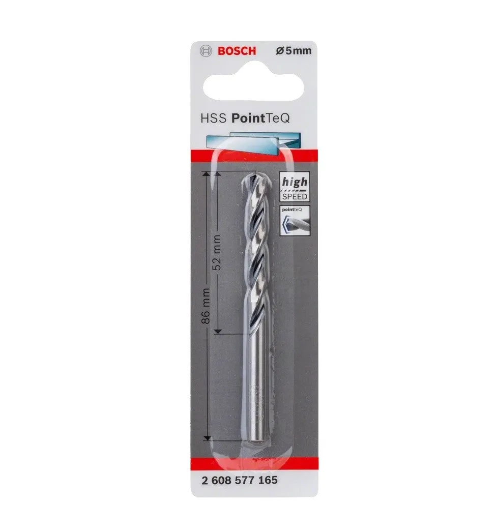 Bosch | Drill Bit HSS PointTeQ 5,0mm 1Pc