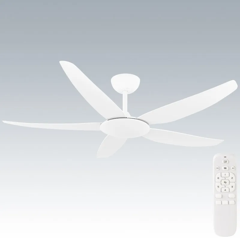 Brilliant Amari 56in 5-Blade DC Ceiling Fan - Matt White