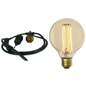 Bulbrite 810076 Fixtures G25 Globe String Lights