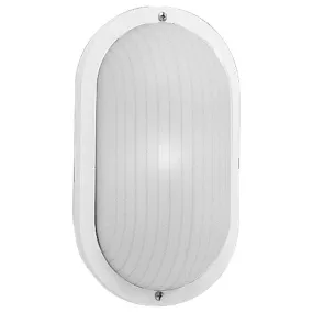 Bulkheads Oval Polycarbonate Single-Light Wall Lighting Fixture