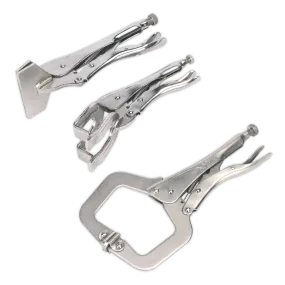 'C' Clamp & Welding Clamp Set 3pc