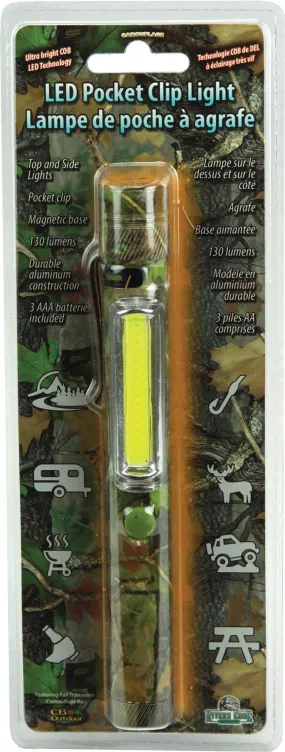 Camo Magnetic Clip Light