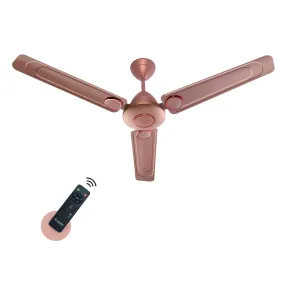 Candes Spiral Bldc Ceiling Fan 1200Mm / 48 Inch | Bee 5 stars Rated, Upto 65% Energy Saving, High Air Delivery & High Speed Ceiling Fans For Home | 2 1 Years Warranty | Rusty Brown