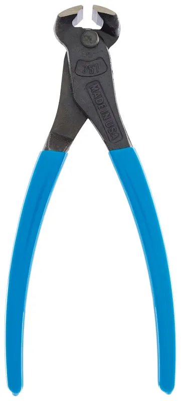 CHANNELLOCK 357 End Cutting Plier, Steel Jaw, 7-1/2 in OAL :CD: QUANTITY: 1