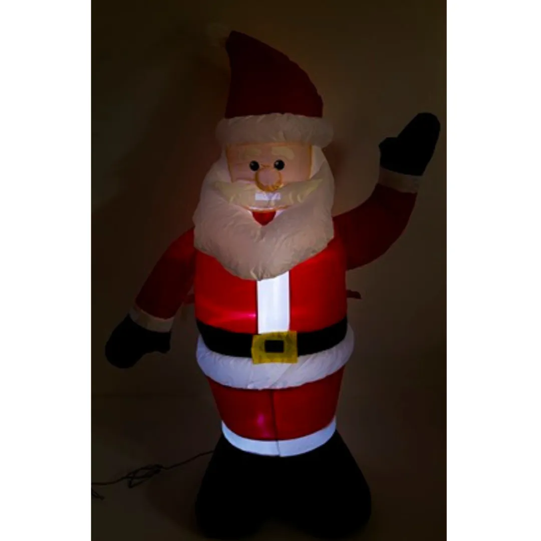 Christmas Inflatable Outdoor LED Santa Decoration - 1.2M