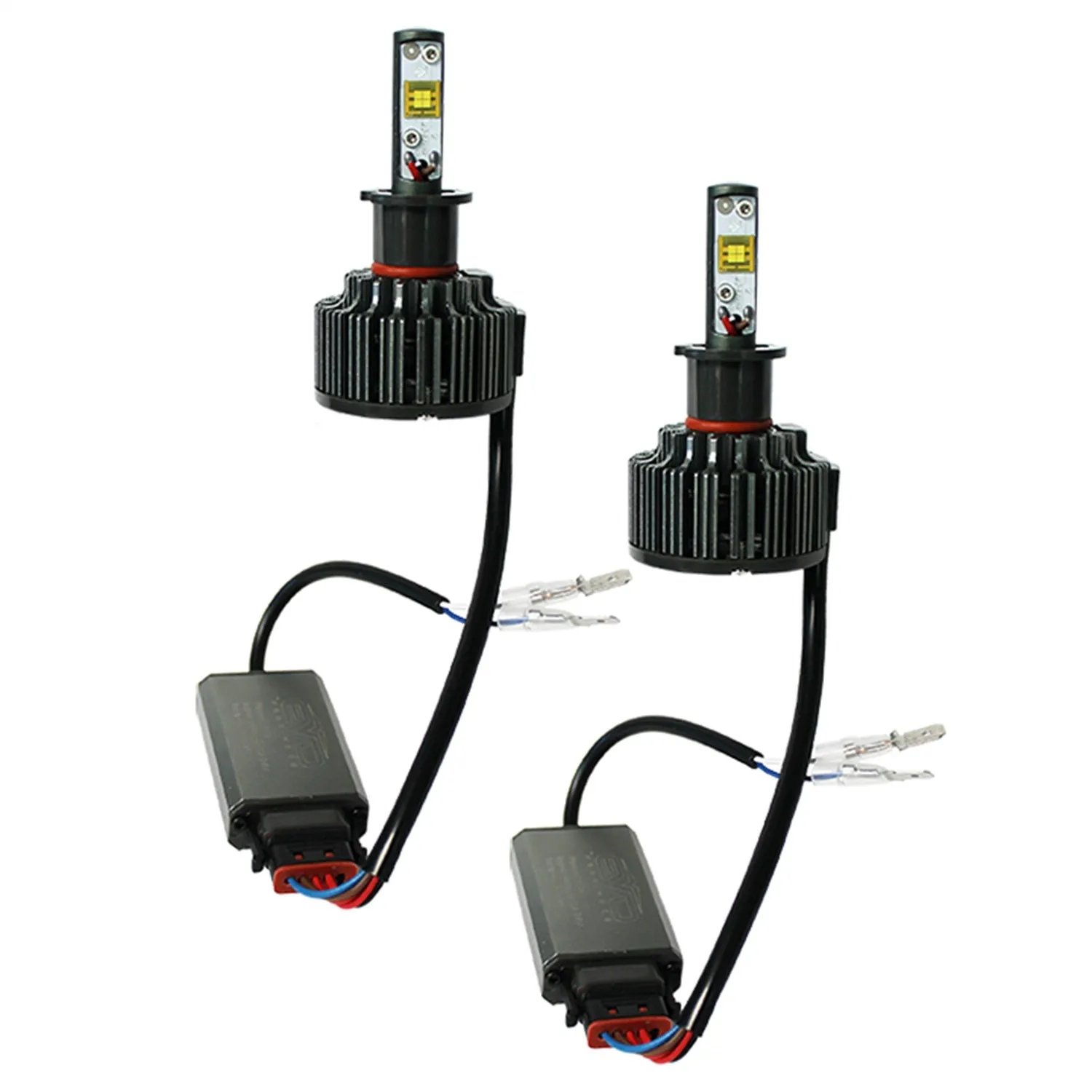 Cipa USA 93831 H3 High Intensity LED Headlamp Conversion Kit; Pair;