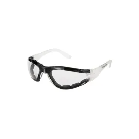 Clear Safety Glasses with Foam Lining