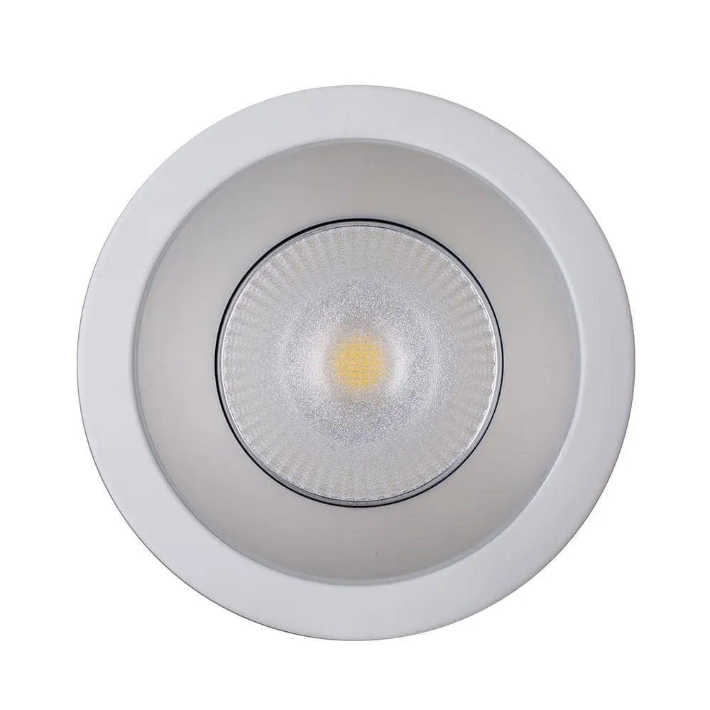 Commercial Baffle Down Light 4in WATTAGE SWITCHABLE (14W, 20W, 27W) 3CCT SWITCHABLE (3000K/4000K/5000K) Dimmable